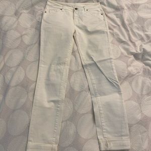 Alexander McQueen White Jean
